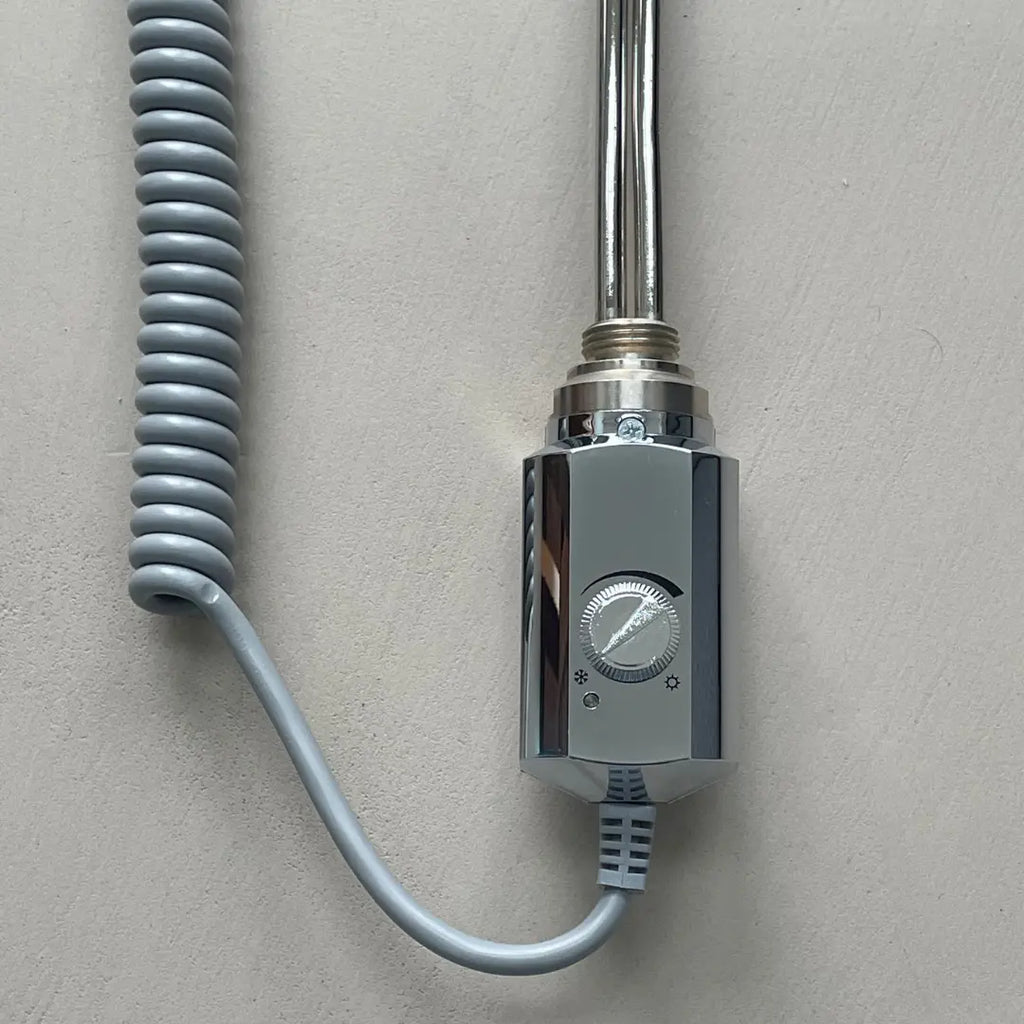 Campo24 Elektro Heizstab 600W / 1200W mit Thermostat & Frostschutz für Heizkörper