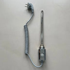 Campo24 Elektro Heizstab 600W / 1200W mit Thermostat & Frostschutz für Heizkörper