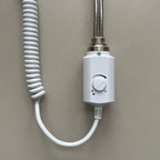 Campo24 Elektro Heizstab 600W / 1200W mit Thermostat & Frostschutz für Heizkörper