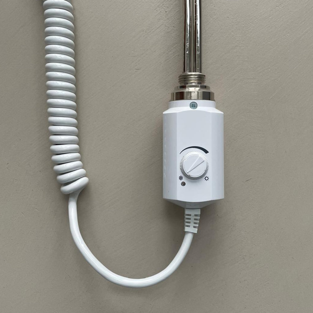 Campo24 Elektro Heizstab 600W / 1200W mit Thermostat & Frostschutz für Heizkörper